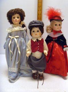 Doll: Three Modern Character Dolls