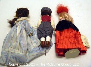 Doll: Three Modern Character Dolls