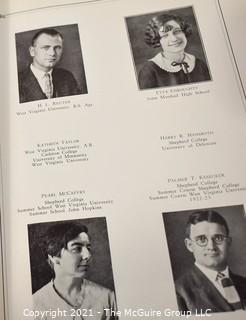 Collection of Warm Springs "Echoes" Yearbooks from Bath District High School in Berkeley Spring WV