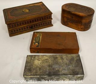 Group of Four (4) Boxes Including Nabisco Tin