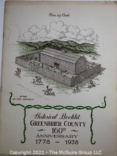 Collection of West Virginia Souvenir Ephemera 