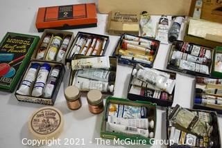 Grouping of Artists Paints 