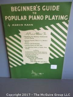 Collection of Sheet Music.  See all the photos