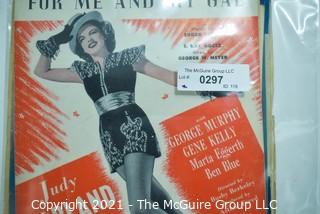 Grouping of Vintage Sheet Music