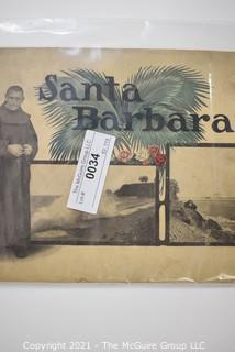 1907 Antique Souvenir Picture Book of Santa Barbara"The Gem City of the Western Sea".