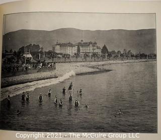 1907 Antique Souvenir Picture Book of Santa Barbara"The Gem City of the Western Sea".