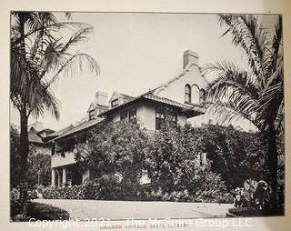 1907 Antique Souvenir Picture Book of Santa Barbara"The Gem City of the Western Sea".