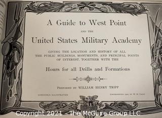 1900 Edition of "A Guide to West Point and the United States Military Academy" by William Henry Tripp.