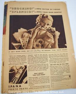 Vintage True Story Magazine Circa 1920's
