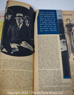 Vintage True Story Magazine Circa 1920's
