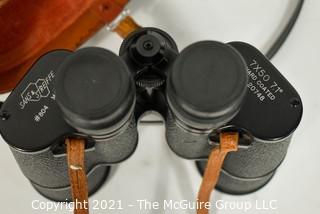 Sans & Streiffe #804 Binoculars with Leather Case 