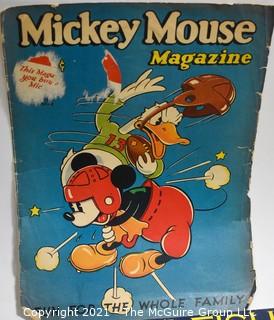 Vintage Magazines Including Mickey Mouse, Bunty and Dolls.