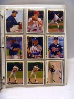 Baseball Cards: Topps and others 1990-1994  ~ 470 cards last Nolan Ryan