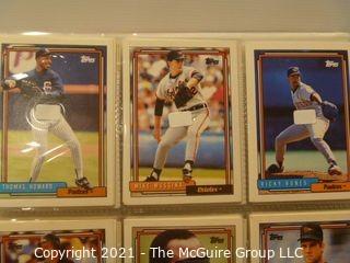 Baseball Cards: Topps and others 1990-1994  ~ 470 cards last Nolan Ryan