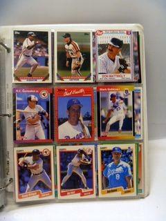 Baseball Cards: Topps and others 1990-1994  ~ 470 cards last Nolan Ryan