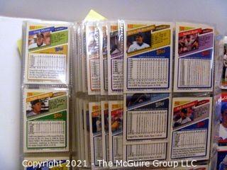 Baseball Cards: Topps and others 1990-1994  ~ 470 cards last Nolan Ryan