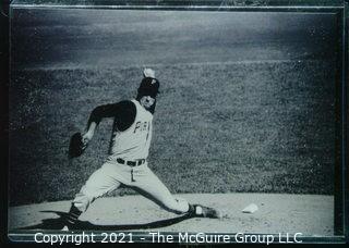 1960 Yankees-Pirates World Series: Rickerby: Four Frames of Pittsburgh Pitcher in Motion x4