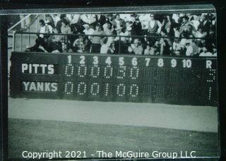 1960 World Series: Rickerby: Frame #16 6th Inning Scoreboard Game 4