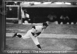 1960 World Series: Rickerby: Frame #14 Whitey Ford Pitching