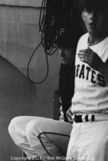 1960 World Series: Rickerby: Negatives Only: Pittsburgh Dugout Grouping 