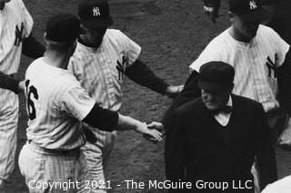 1960 World Series: Rickerby: Negatives Only: Handshakes After a Win