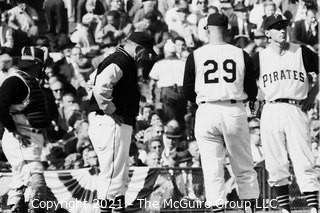 1960 World Series: Rickerby: Negatives Only: Pittsburgh Pitching Change