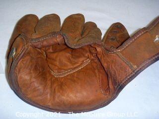 Vintage Softball Glove: 1940's Wilson #67B Split Finger "U.S." Issued