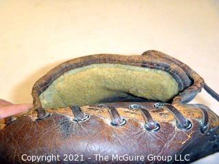 Vintage Softball Catcher's Mitt Glove: Made In USA  