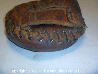 Vintage Softball Catcher's Mitt Glove: Made In USA  