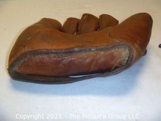 Vintage Softball Glove: NOKONA G1 Lefty  dated 1-8-45