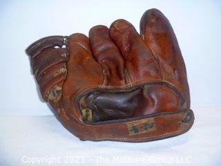 Vintage Softball Glove: NOKONA G1 Lefty  dated 1-8-45