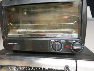 Microwave and toaster oven 