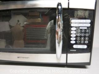 Microwave and toaster oven 