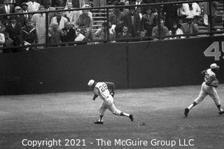 1961 World Series: Rickerby: NYY vs Cin Reds Grouping of 16 negatives