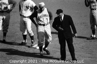 1961 World Series: Rickerby: NYY vs Cin Reds Grouping of 16 negatives