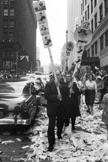 1960 World Series: Rickerby: Negatives Only: Pittsburgh Celebrations x12