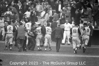 1960 World Series: Rickerby:  Yankee Infielders (Kubek & Richardson) and Pittsburgh Celebrates 