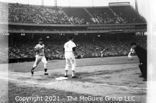 Rickerby: Negatives Only: Yankees vs Orioles; Running to First Base #4 