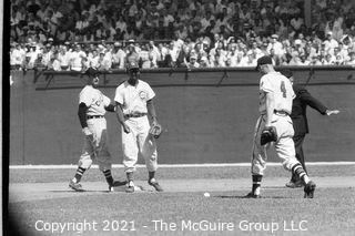 Rickerby: Negatives Only: All-Star Game circa 1960; Ernie Banks