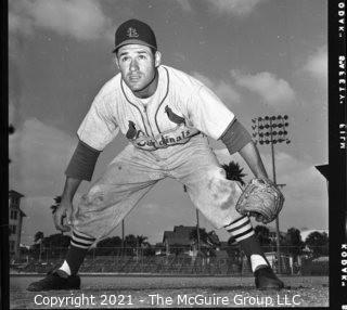 Vintage Baseball Negative: Don Blasingame Grouping 