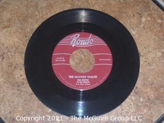 Vintage Baseball 45 rpm Records: Mickey Mantle / Teresa Brewer  and "Take Me Out To The Ball Game"