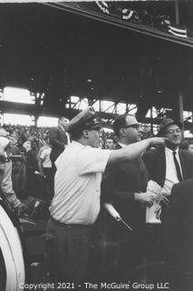 1960 World Series: Rickerby: Frame #8 Pittsburgh Fans Celebrates x4