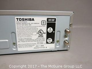 Toshiba DVD/VCR Deck Model SD-V392SUA