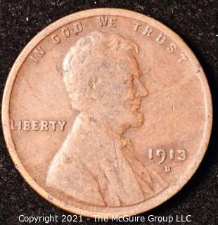 Numismatic: U.S. Coins: (1) Wheat Cent