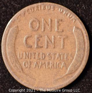 Numismatic: U.S. Coins: (1) Wheat Cent