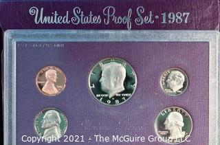 Numismatic: U.S. Coins: 1987 U.S. Proof Coin Set