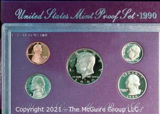 Numismatic: U.S. Coins: 1990 Mint Proof Set