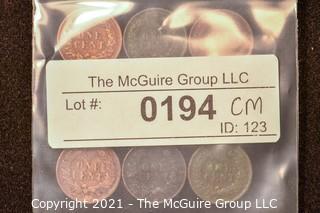 Numismatic: U.S. Coins: (9) Lincoln Wheat Cents 