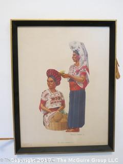 Set of 5 Framed Prints; all signed Frederick Crocker Jr.; 14 X 18" 