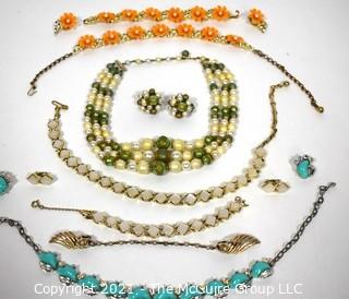 Group of Costume Jewelry, Some Marked Coro